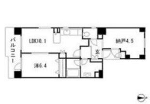 ＨＦ学芸大学レジデンスの物件間取画像